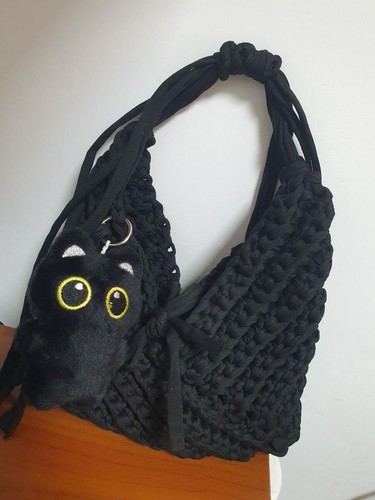 Borsa fatta mano uncinetto - borsa,
