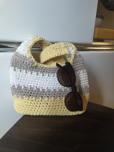 Borsa uncinetto fatta mano - borsa,