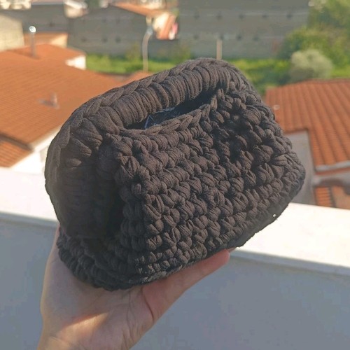 Borsa mano donna uncinetto - borsa,