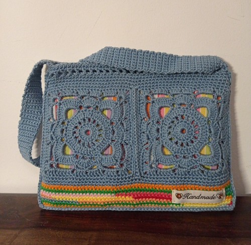 Borsa tracolla fatta mano - borsa,