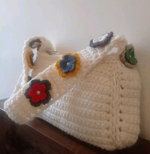 Borsa lana fatta mano - borsa,