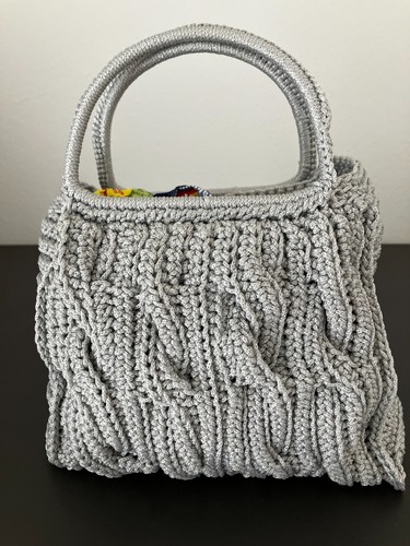 Borsa uncinetto fatta mano - a,