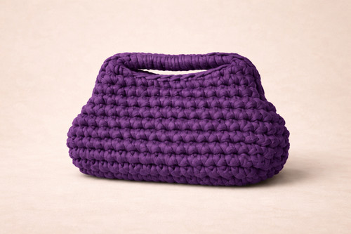 Borsa uncinetto fatta mano - borsa, a