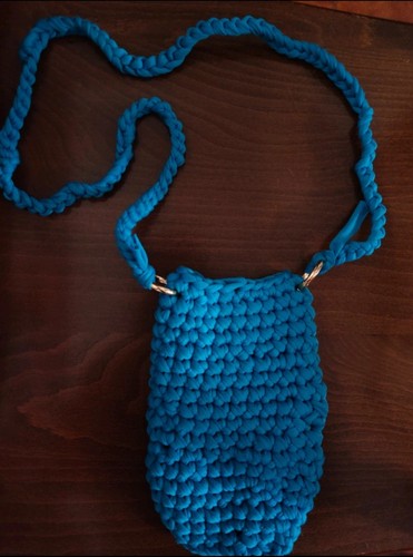 Borsa donna tracolla - tracolla, blu