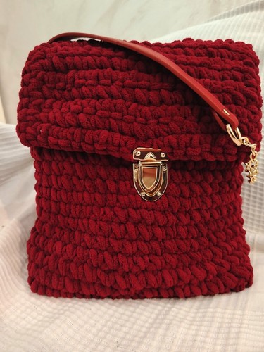 Borsa uncinetto fatta mano - borsa,