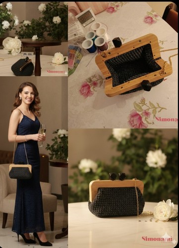 Clutch simonami crochet fatta - clutch,