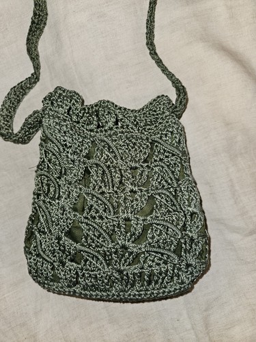 Borsa tracolla all uncinetto - borsa, all'uncinetto
