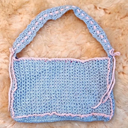Borsa tracolla fatta - fatta, mano
