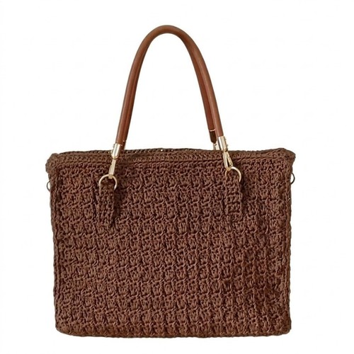 Borsa donna marrone cuoio - donna,
