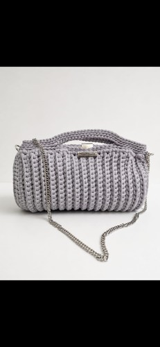 Borsa fatta mano uncinetto - fatta,