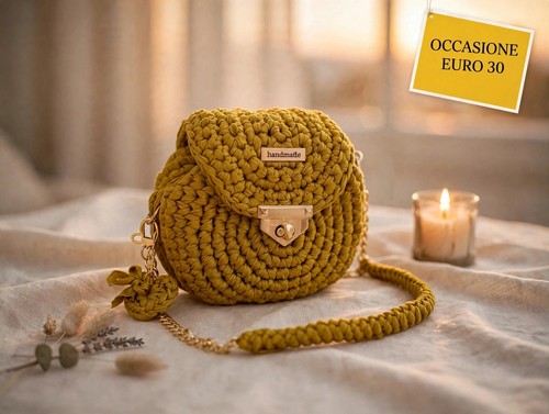 Borsa tracolla donna - fatta, a