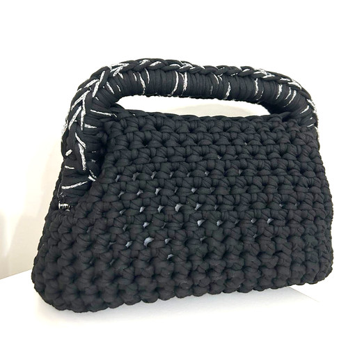 Borsa uncinetto fatta mano - a,