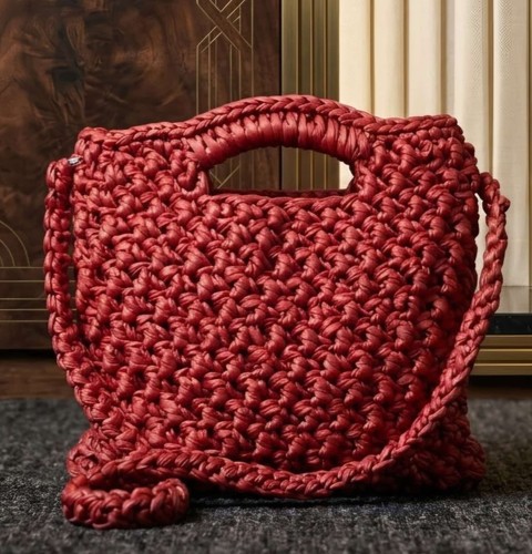 Borsa ecopelle fatta - borsa, a