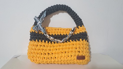 Borsa tote fatta - , mano