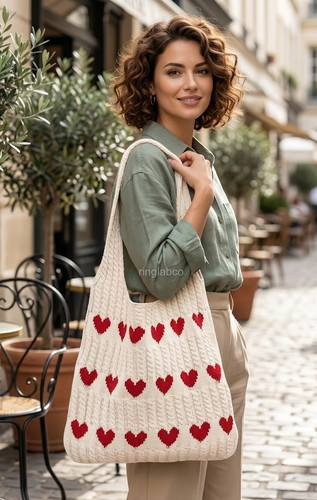 Borsa tracolla morbida fatta - a,