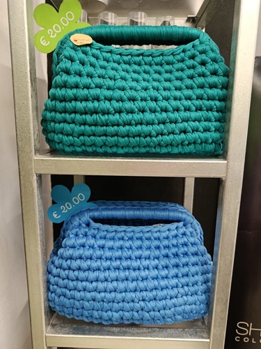 Borsa uncinetto fatta mano - fatta,