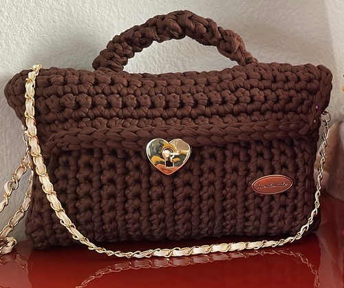 Borsa fatta mano uncinetto - borsa, uncinetto.
