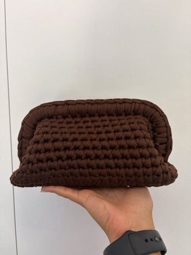 Borsa clutch all uncinetto - clutch, all’uncinetto