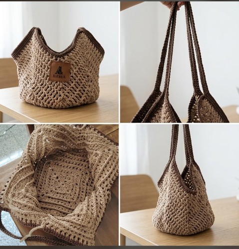 Borsa donna fatta mano - donna, ad