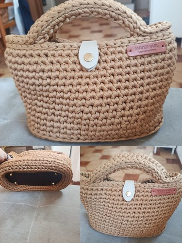 Borsa uncinetto fatta mano - mano,