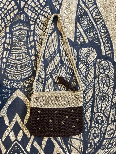Borsa crochet con tracolla