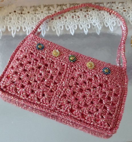 Borsa uncinetto fatta mano - a,