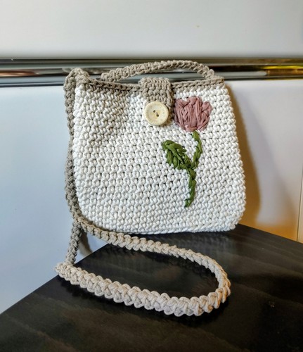 Borsa uncinetto fatta mano - fatta,
