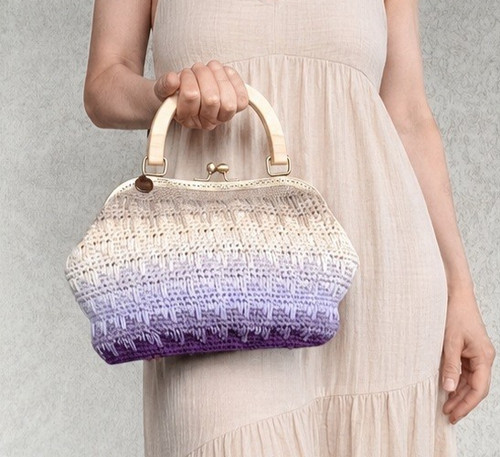 Borsa uncinetto clic - borsa, clac