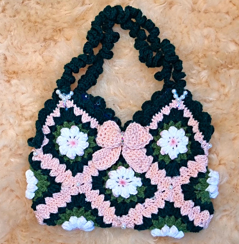 Borsa tracolla fatta mano - tracolla, a