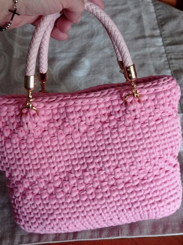 Borsa uncinetto fatta mano - uncinetto,