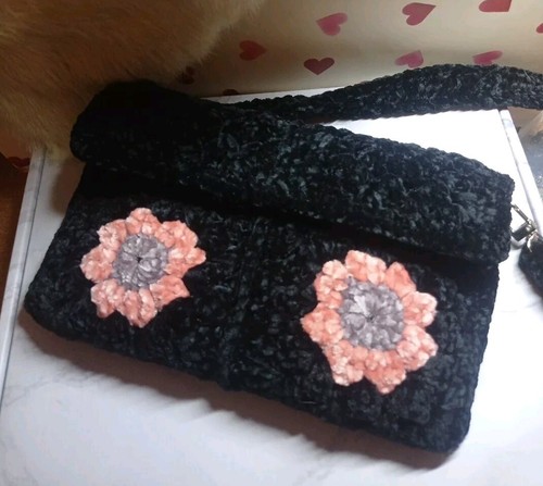Borsa donna tracolla uncinetto - tracolla,