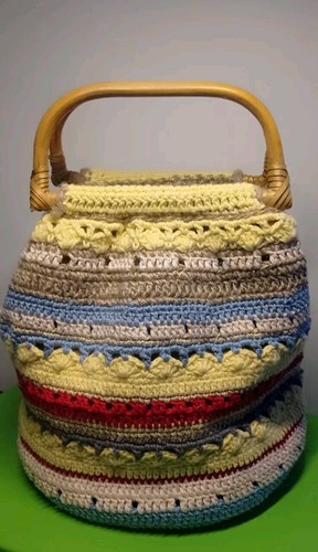 Borsa fatta mano uncinetto - fatta, a